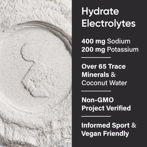 Sports Research® Hydrate Electrolytes Raspberry Lemonade, 16 Packets|B0CTJ2ZXY7