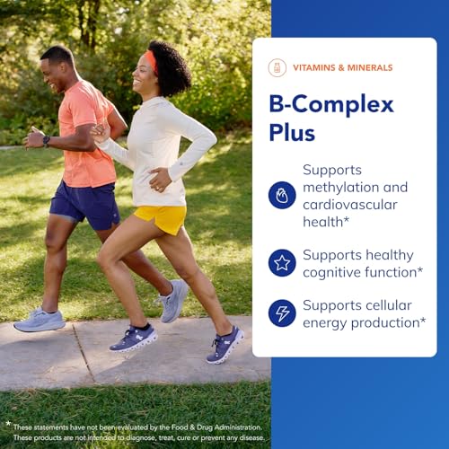 Pure Encapsulations B-Complex Plus - B Vitamins Supplement to Support Neurological Health, Cardiovascular Health, Energy Levels & Nervous System Support* - with Vitamin B12 & More - 120 Capsules|B00JYFN6DU
