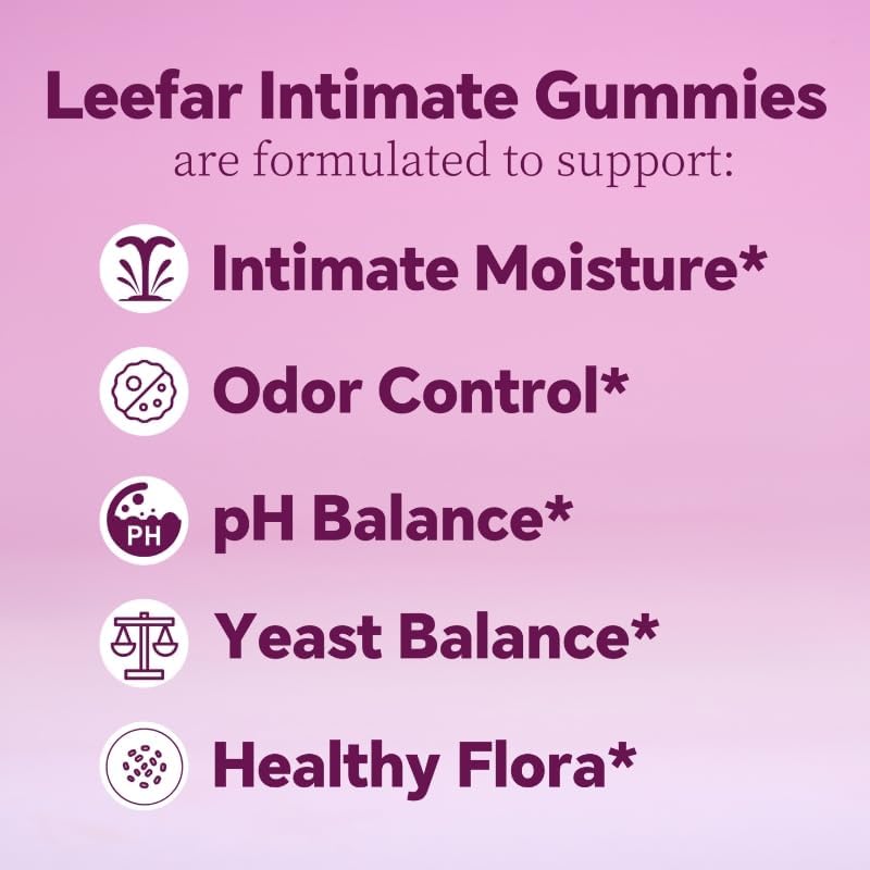 Women’s Probiotic + Slippery Elm - 5 Billion CFU Vaginal Probiotics + Prebiotic Fiber - Supports Intimate Moisture, pH Balance, Odor Control & Yeast Balance* - Pineapple Flavor - 60 Gummies|B0H14CGHWW