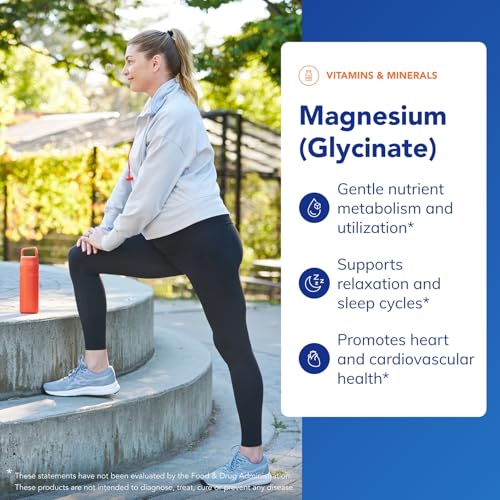 Pure Encapsulations Magnesium (Glycinate) - Supplement to Support Stress Relief, Sleep, Heart Health, Nerves, Muscles, and Metabolism* - with Magnesium Glycinate - 90 Capsules|B07P5K7DQP
