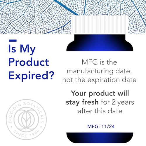 Biocidin Capsules - Biofilm Disruptor - Supports Gut Detox Cleanse, Healthy Microbial Balance, Immune Function & Gut Health - Professional-Grade Herbal Supplement with 18 Botanicals (90 Capsules)|B079VRX4ZY