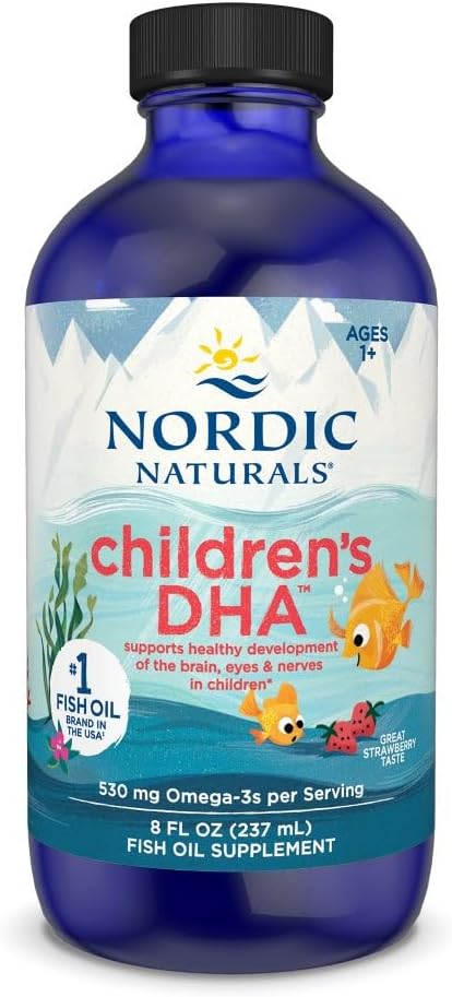 Children’s DHA Liquido Frutilla - Nordic Naturals