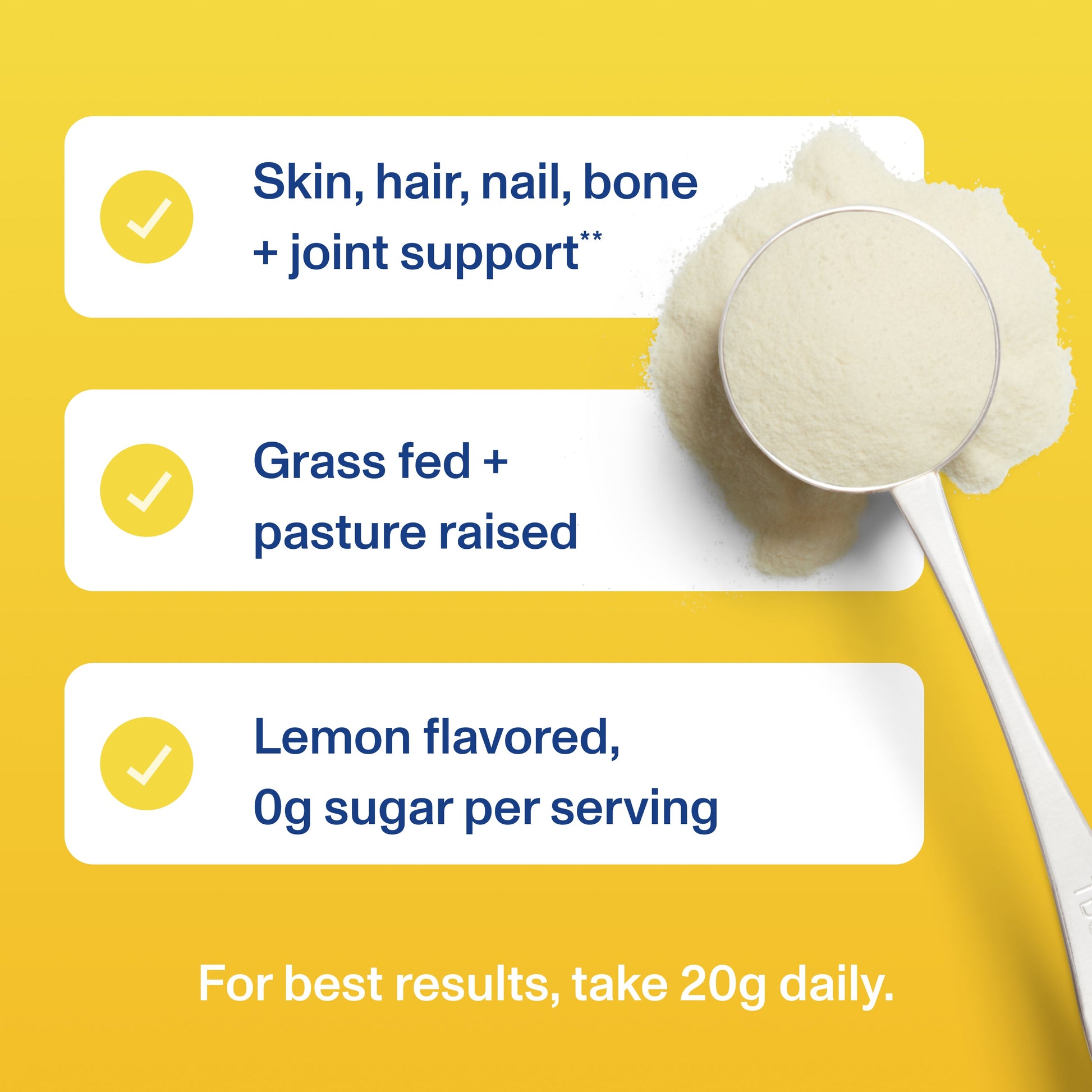 Péptidos de Colágeno Limón - Vital Proteins