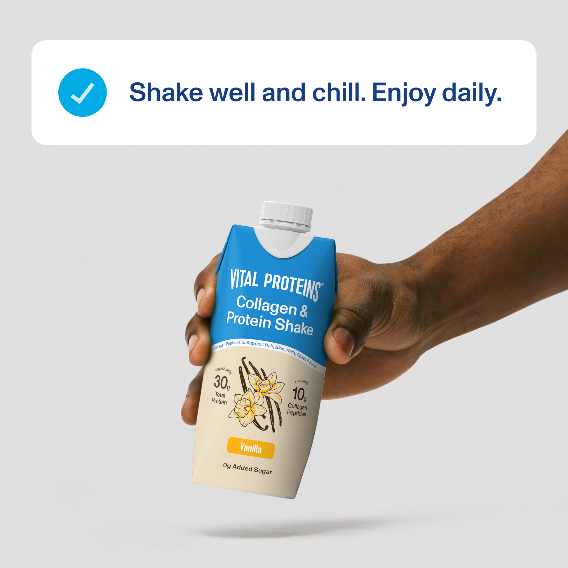 Batido de Colágeno y Proteína Vainilla - Listo para Tomar - Vital Proteins