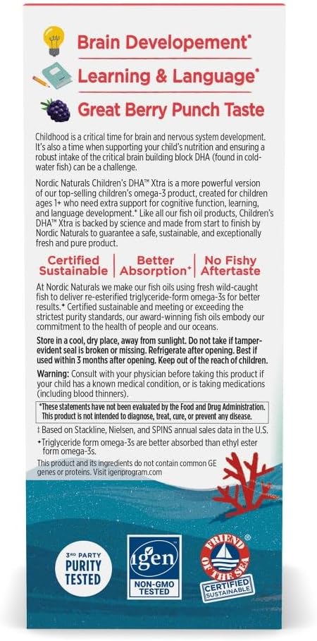 Children's DHA Xtra Liquido - Nordic Naturals