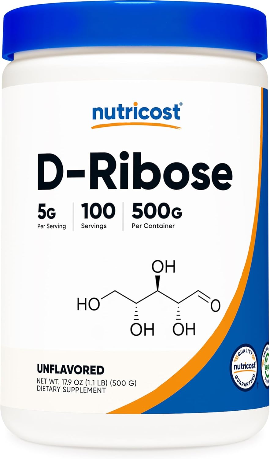D Ribosa en polvo - Nutricost