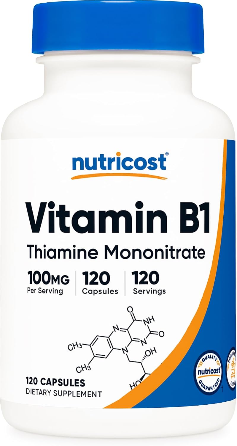 Vitamin B1 (Thiamine) - Nutricost