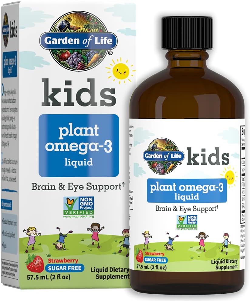 Omega 3 Kids Vegano Liquido - Garden of Life
