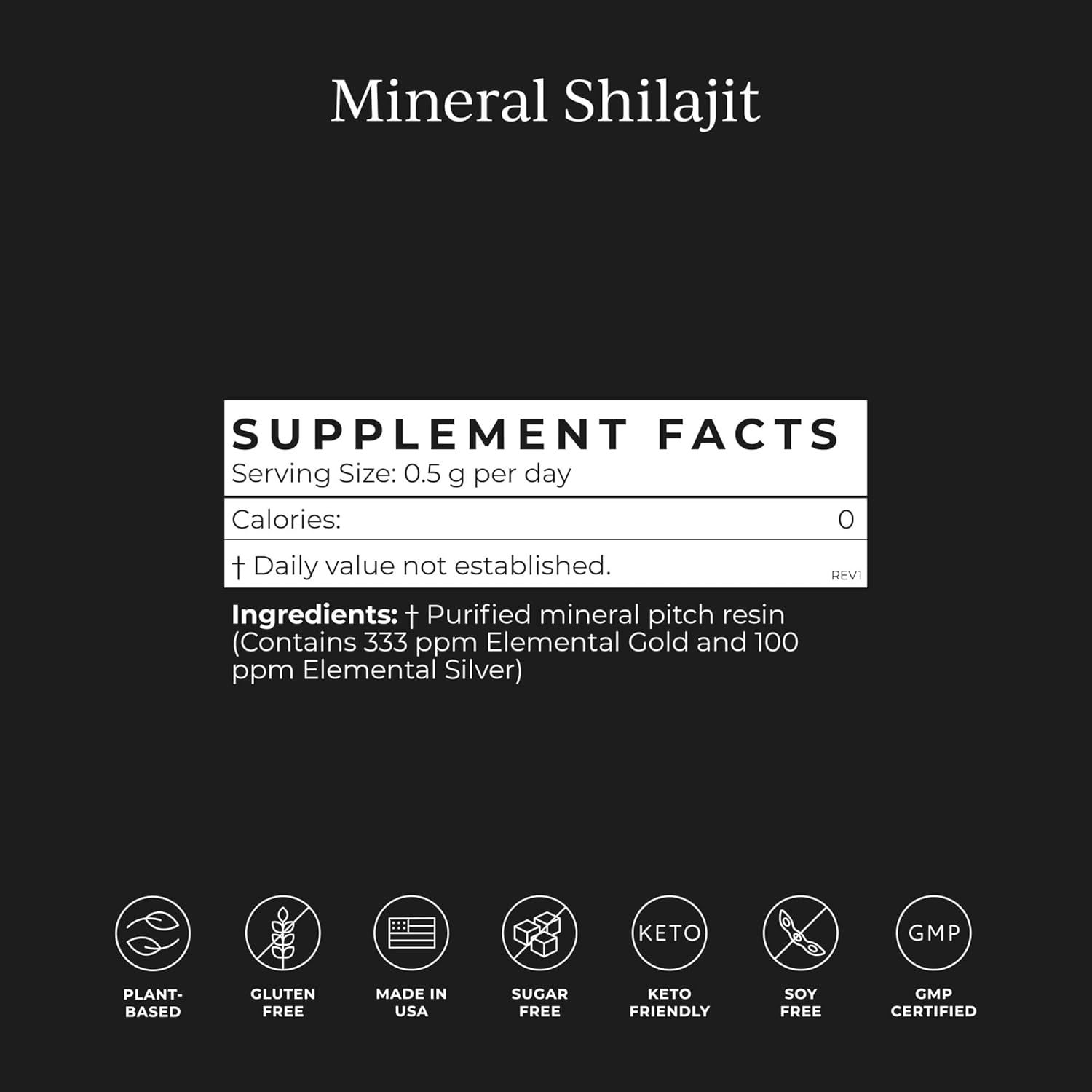 Mineral Shilajit - CYMBIOTIKA