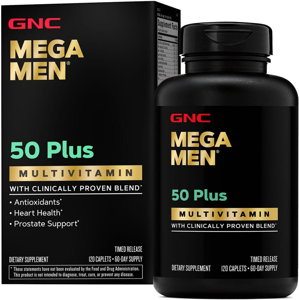 Mega Men 50 plus Multivitamin - GNC