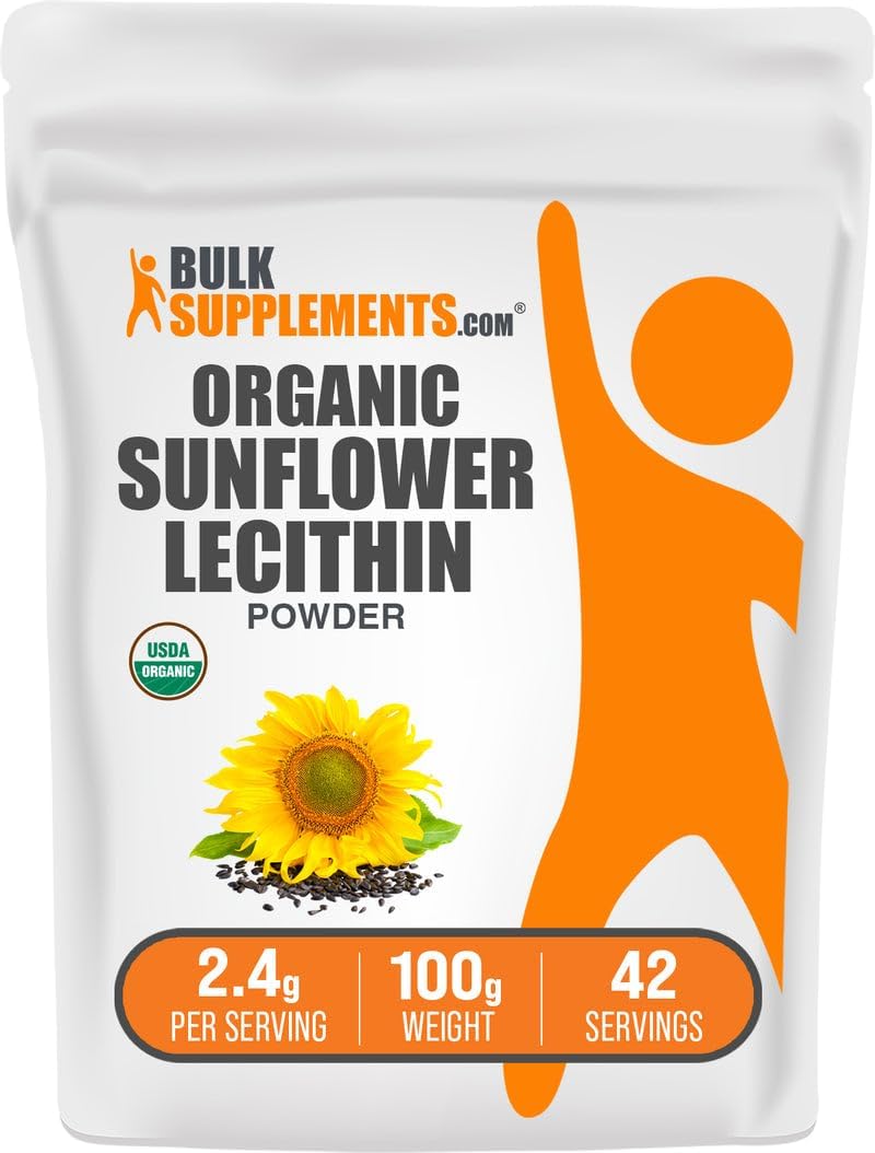 Lecitina de Girasol - BulkSupplements
