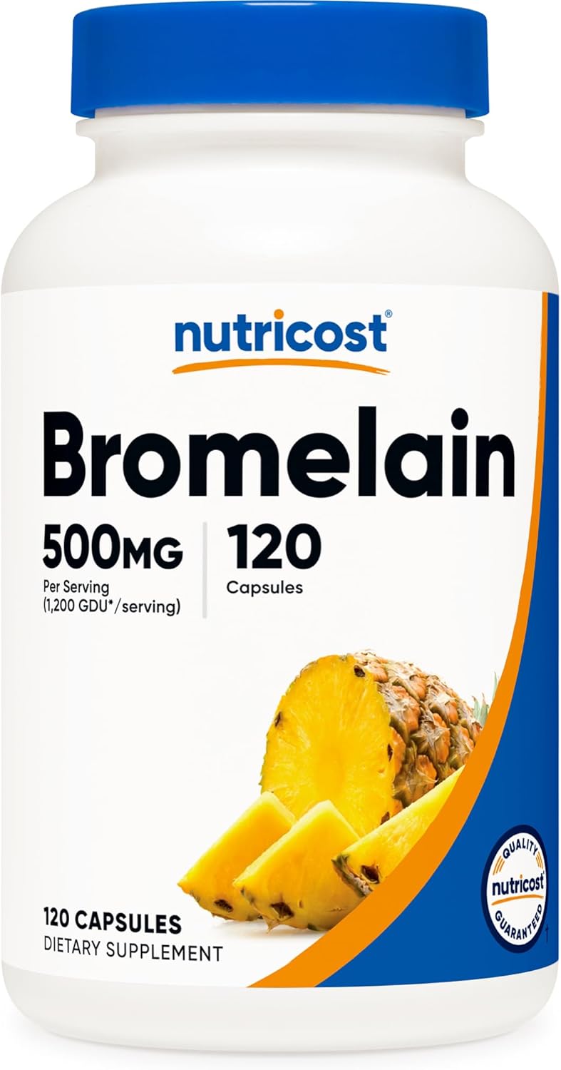 Bromelina 500 mg - Nutricost