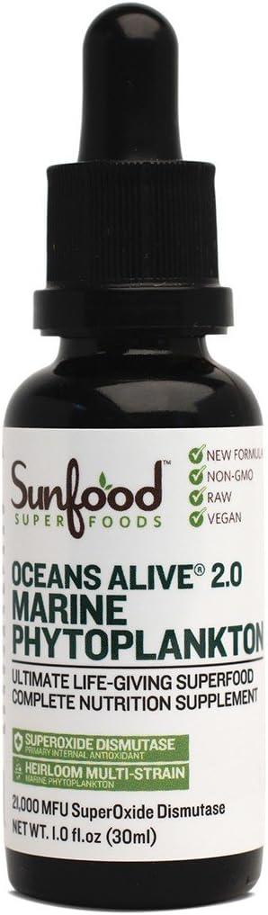 Fitoplancton Marino Líquido (30 dosis) – Sunfood