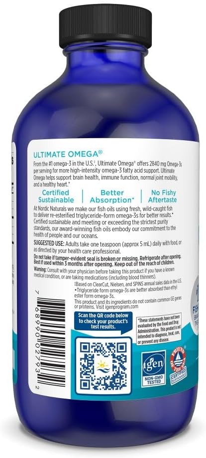 Ultimate Omega 2840mg liquido - Nordic Naturals