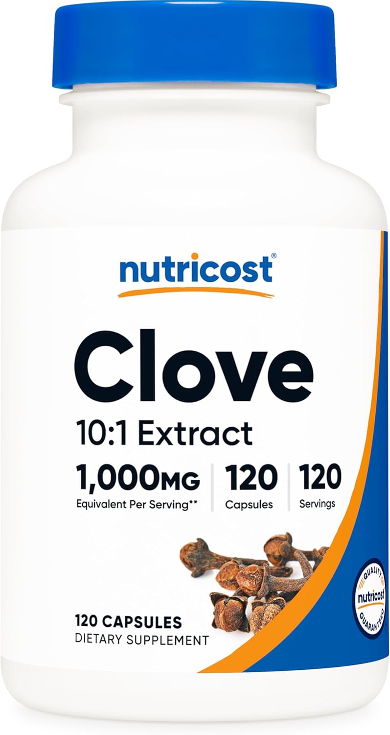 Extracto de Clavo de olor - Nutricost
