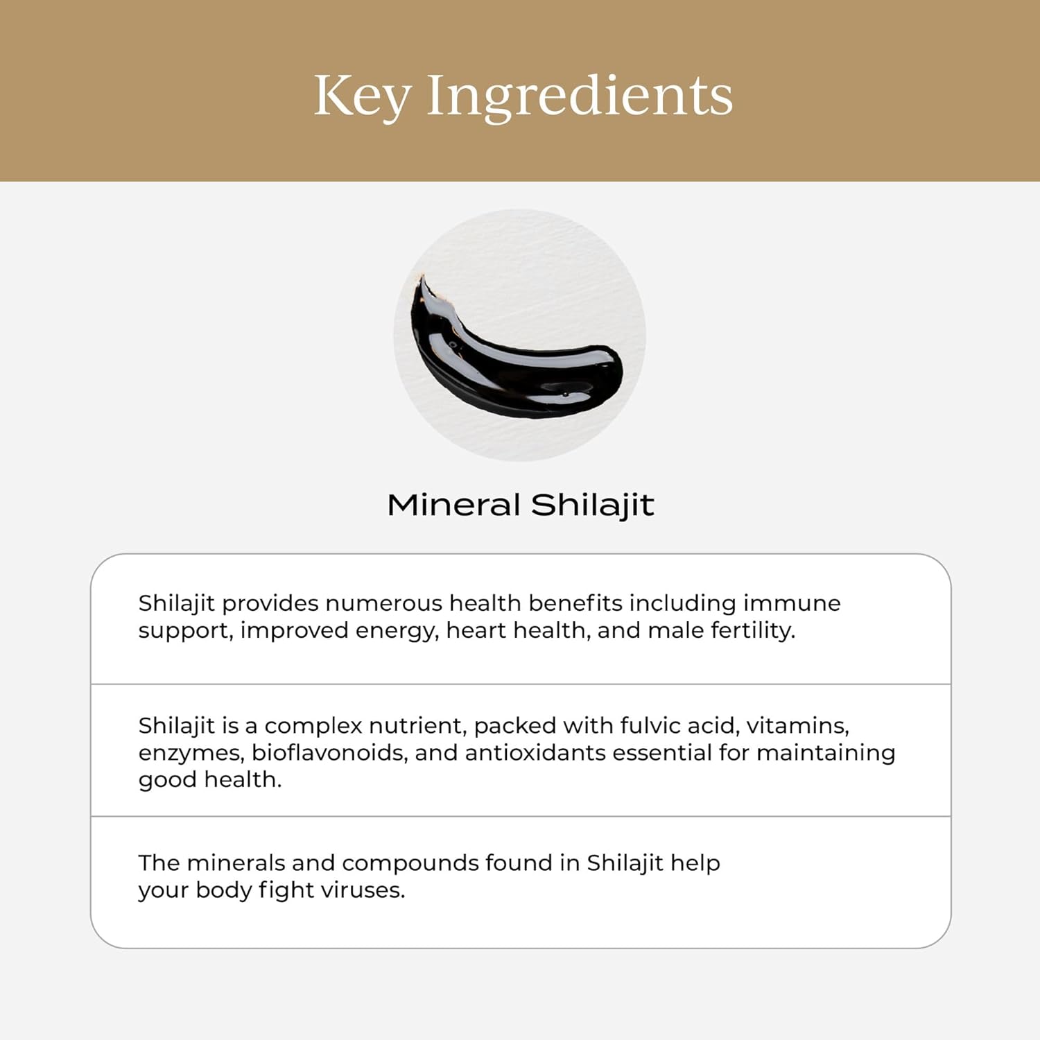 Mineral Shilajit - CYMBIOTIKA