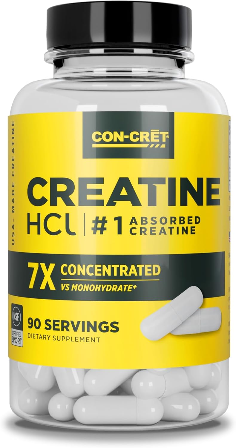 Creatina HCl 90 cápsulas - CON-CRET