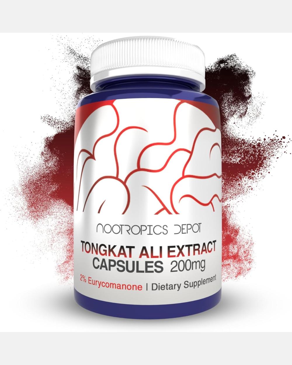 Tongkat Ali 200mg 60 Caps | Nootropics Depot