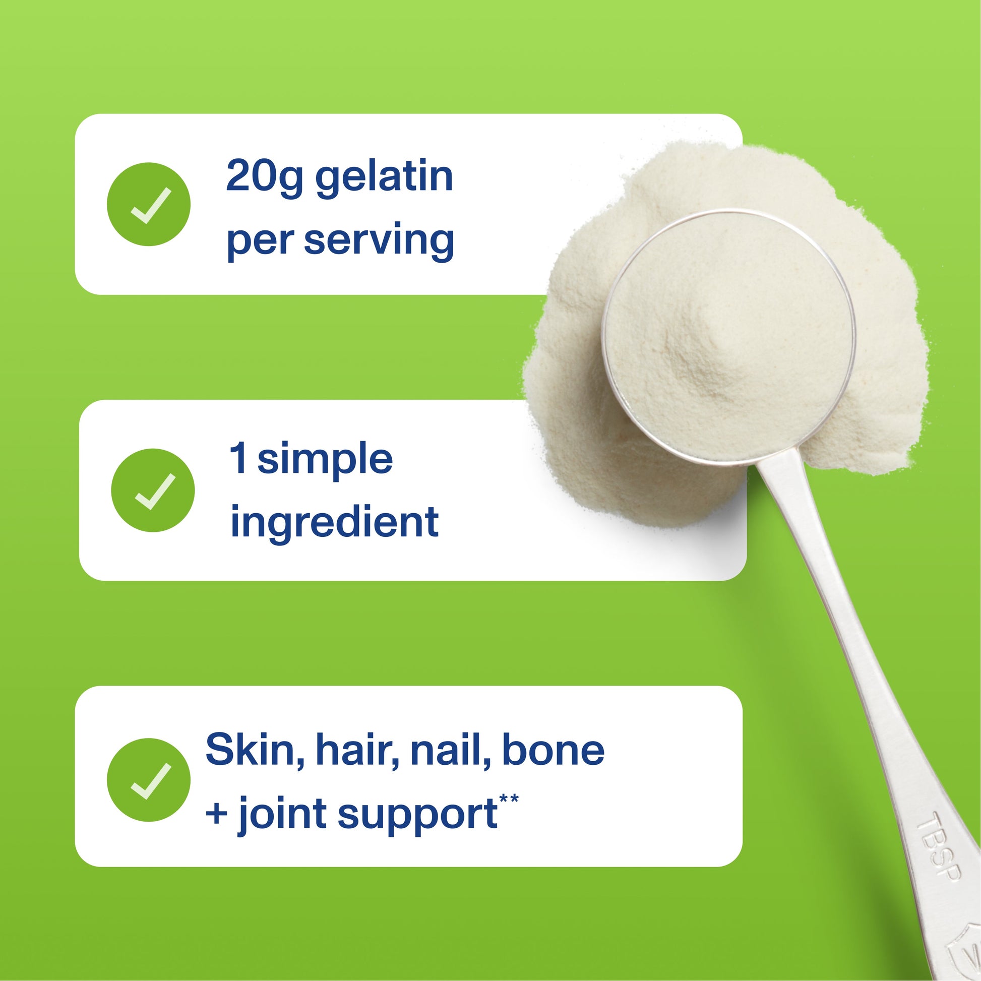 Gelatina de Res - Sin Sabor - Vital Proteins