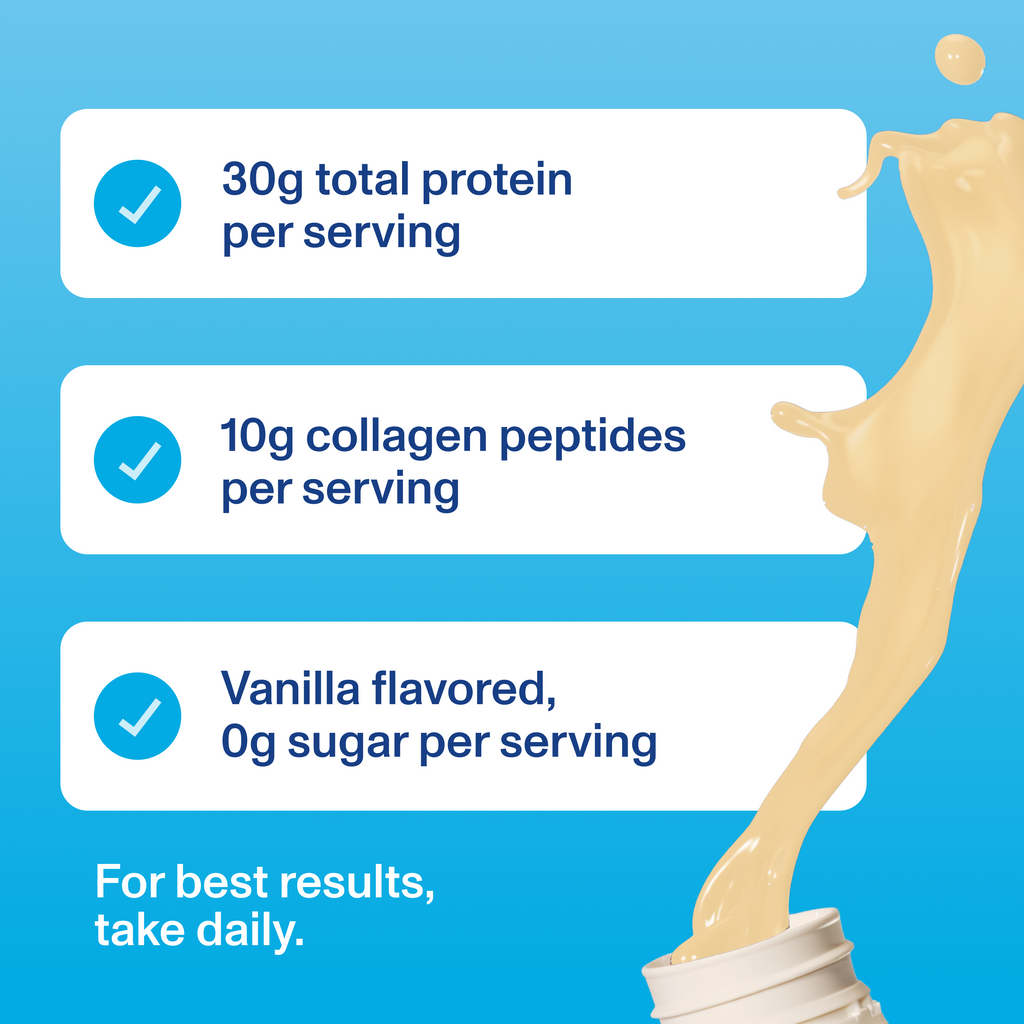 Batido de Colágeno y Proteína Vainilla - Listo para Tomar - Vital Proteins