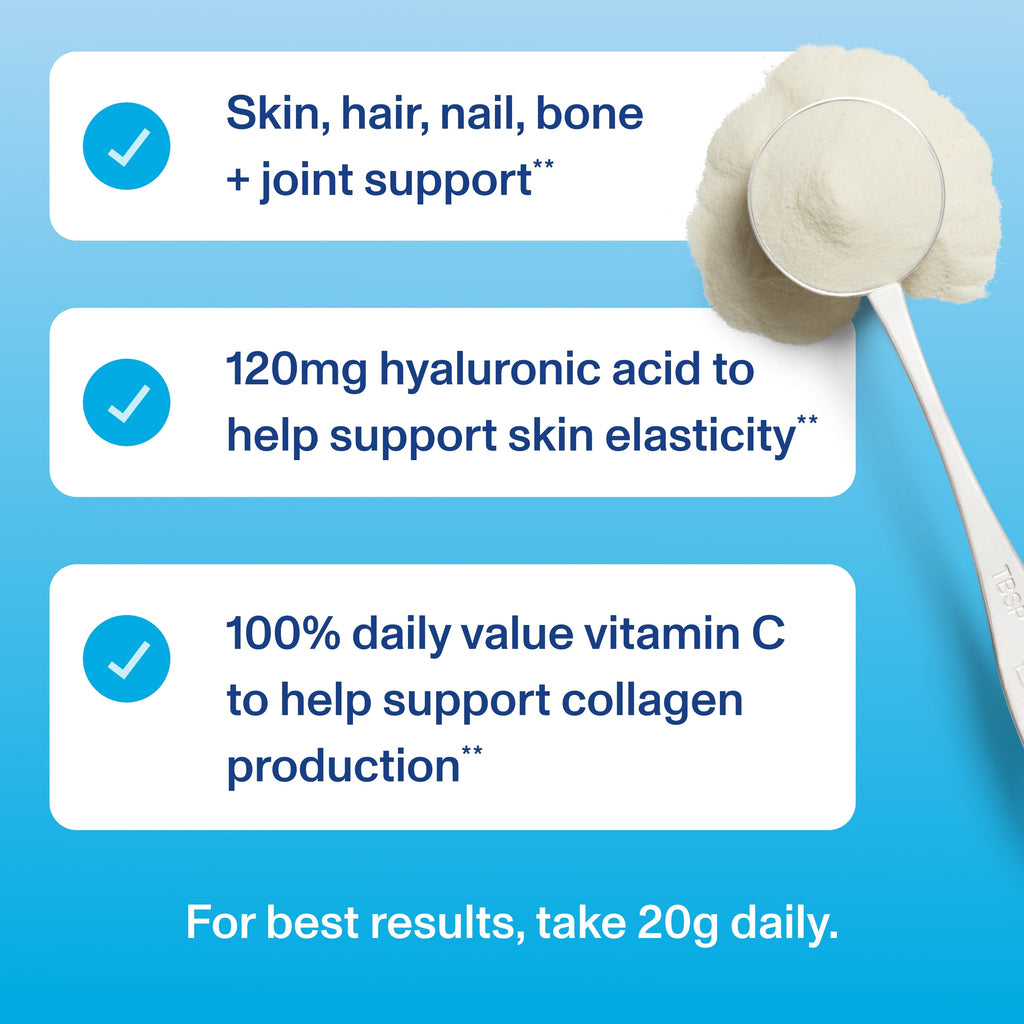 Péptidos de Colágeno Avanzados - con Ácido Hialurónico y Vitamina C - Vital Proteins
