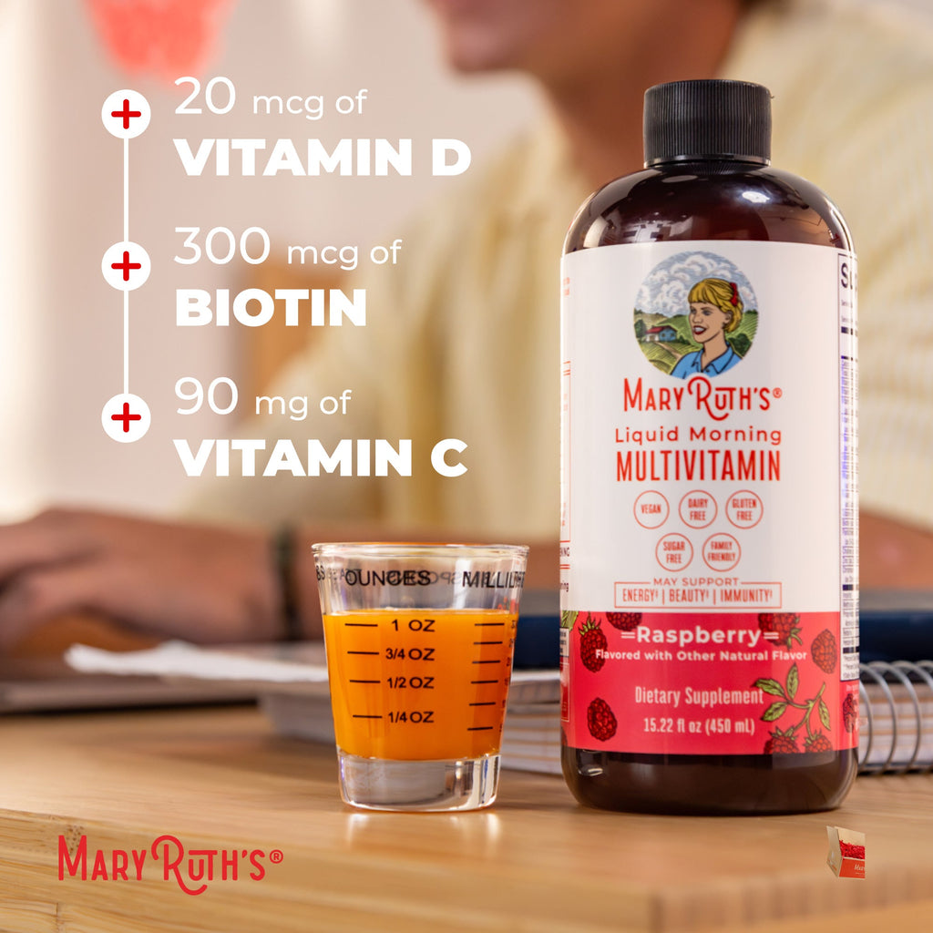 Multivitamínico Líquido Matutino - MaryRuth Organics
