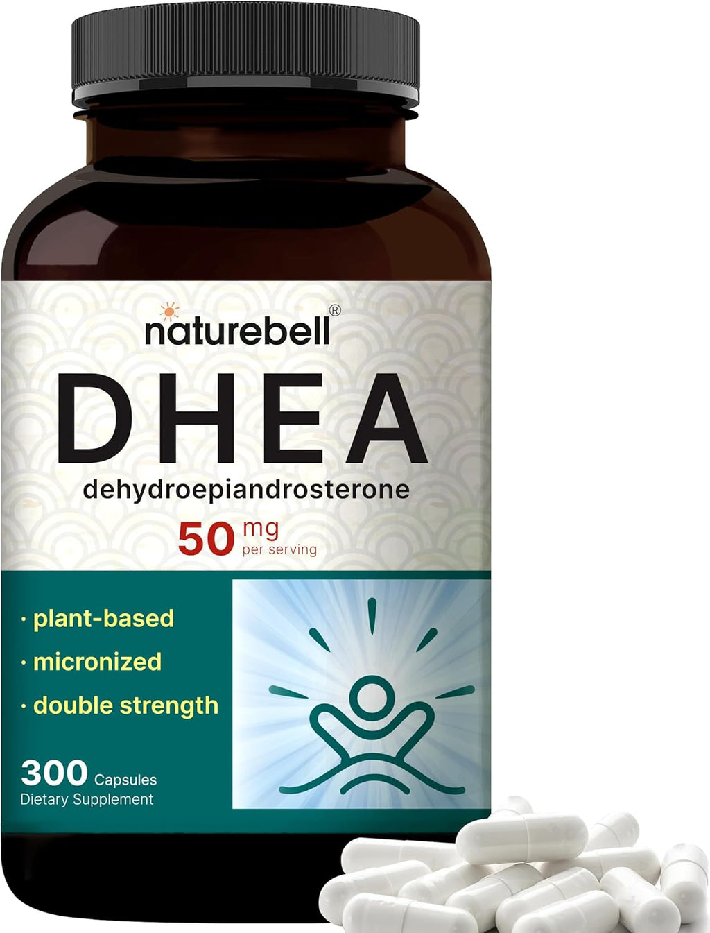 DHEA - 300 Cápsulas - NatureBell