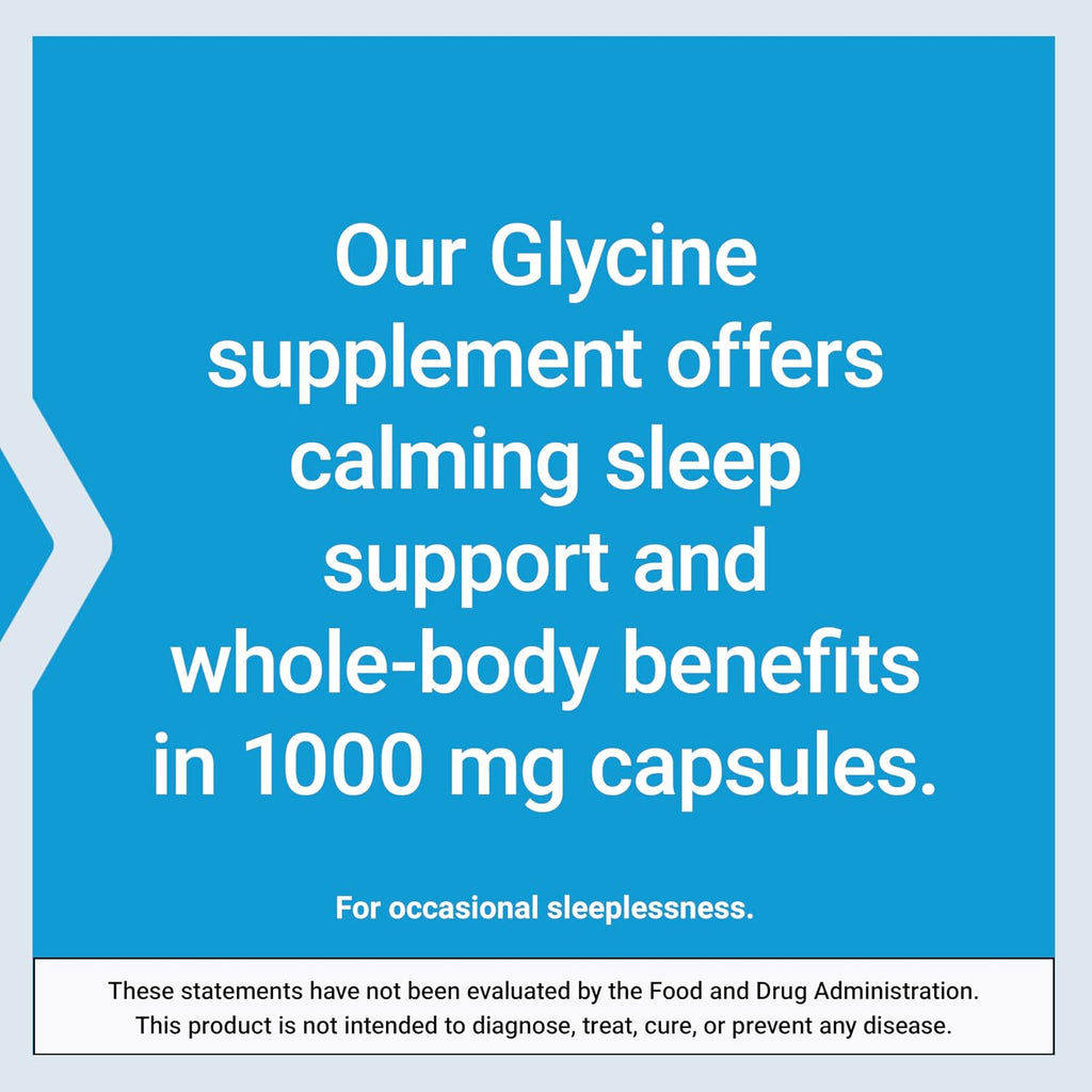 Glicina 1000mg – Life Extension
