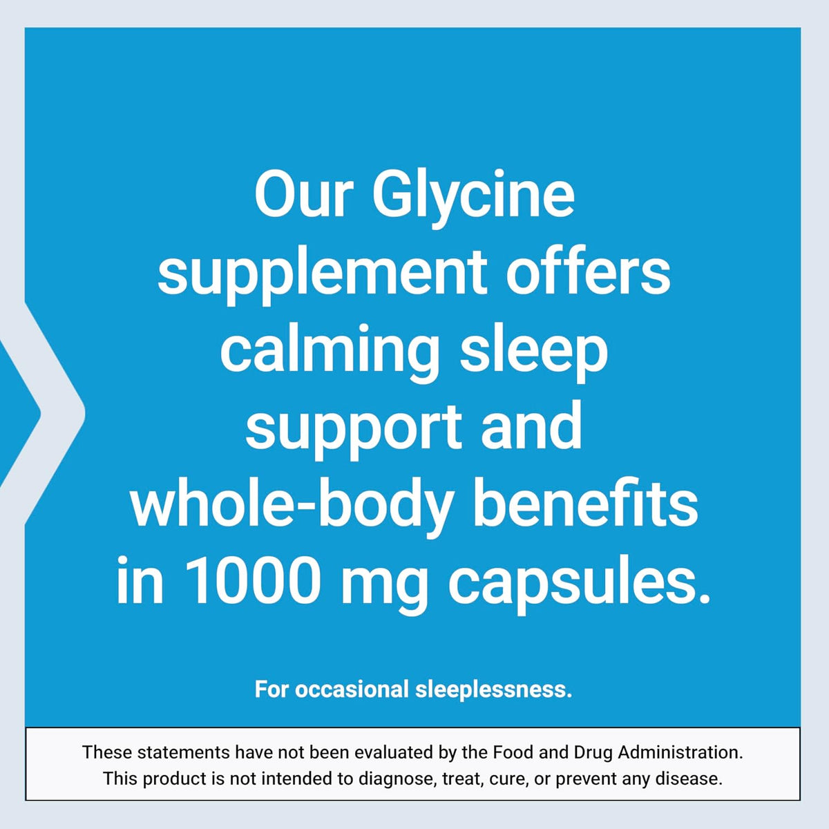Glicina 1000mg – Life Extension