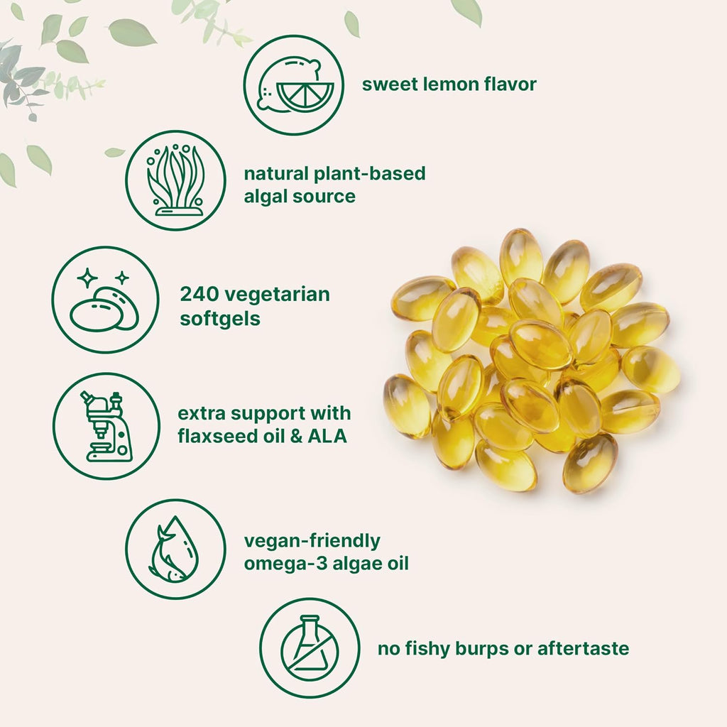Omega 3 Vegano Aceite de Algas - Microingredients