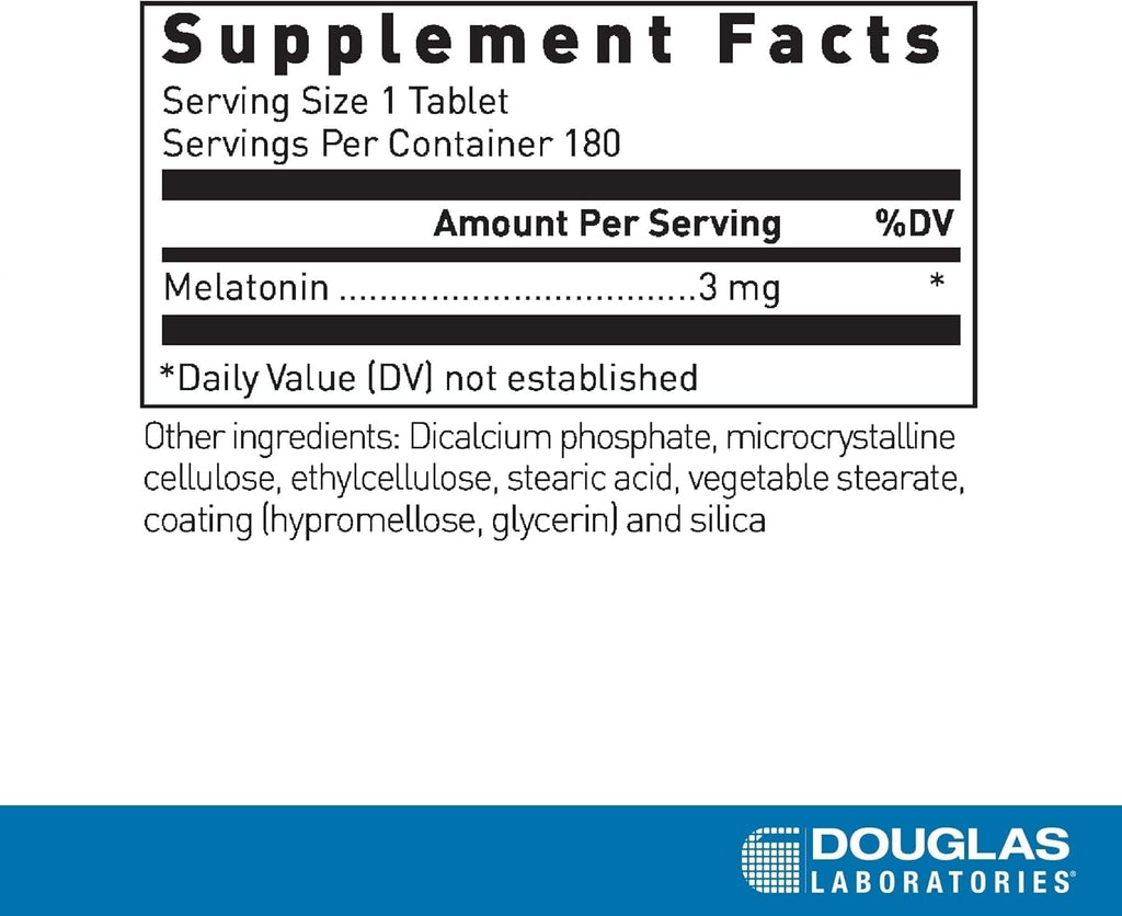 Melatonina PR 3mg - Douglas Laboratories