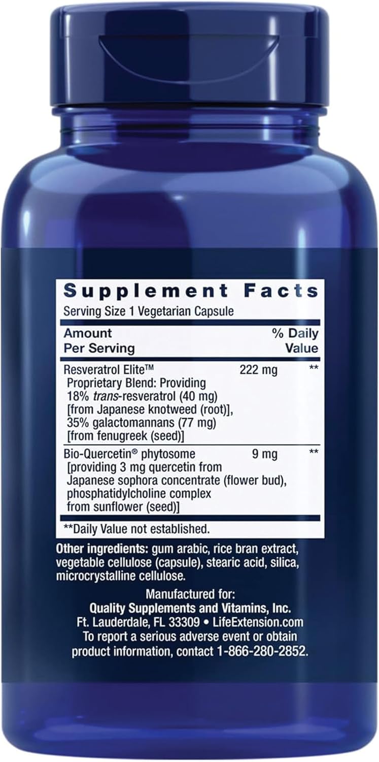 Resveratrol Optimizado – Life Extension