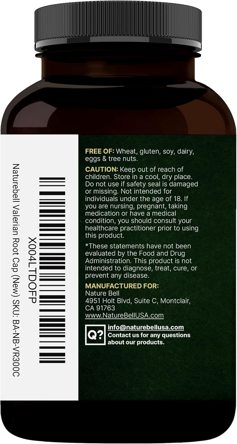 Raíz de Valeriana Complejo 5000mg - NatureBell