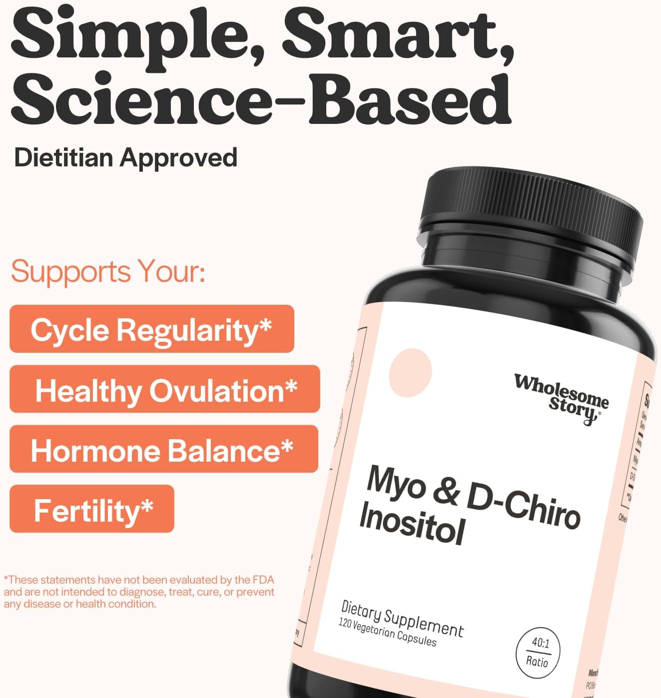 Myo-inositol y D-Chiro inositol - Wholesome Story