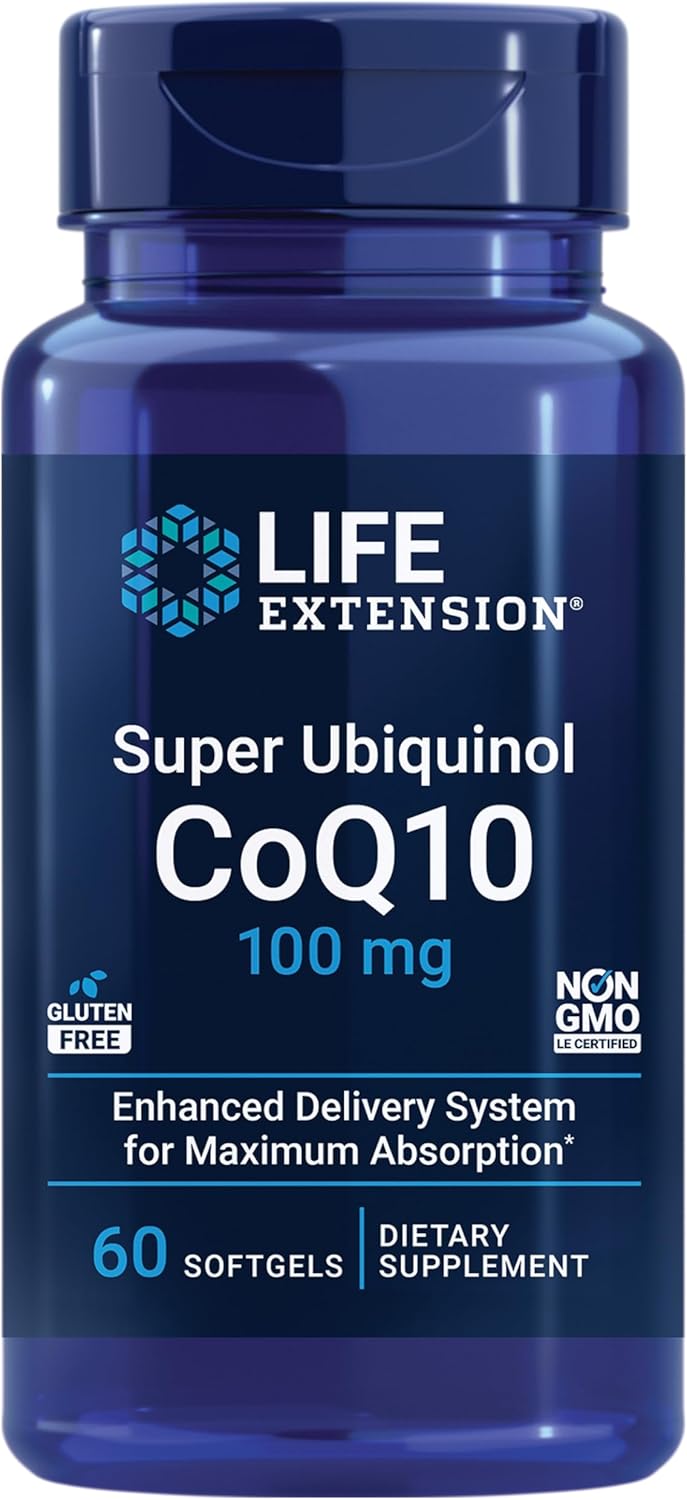 CoQ10 Ubiquinol 100mg – Life Extension