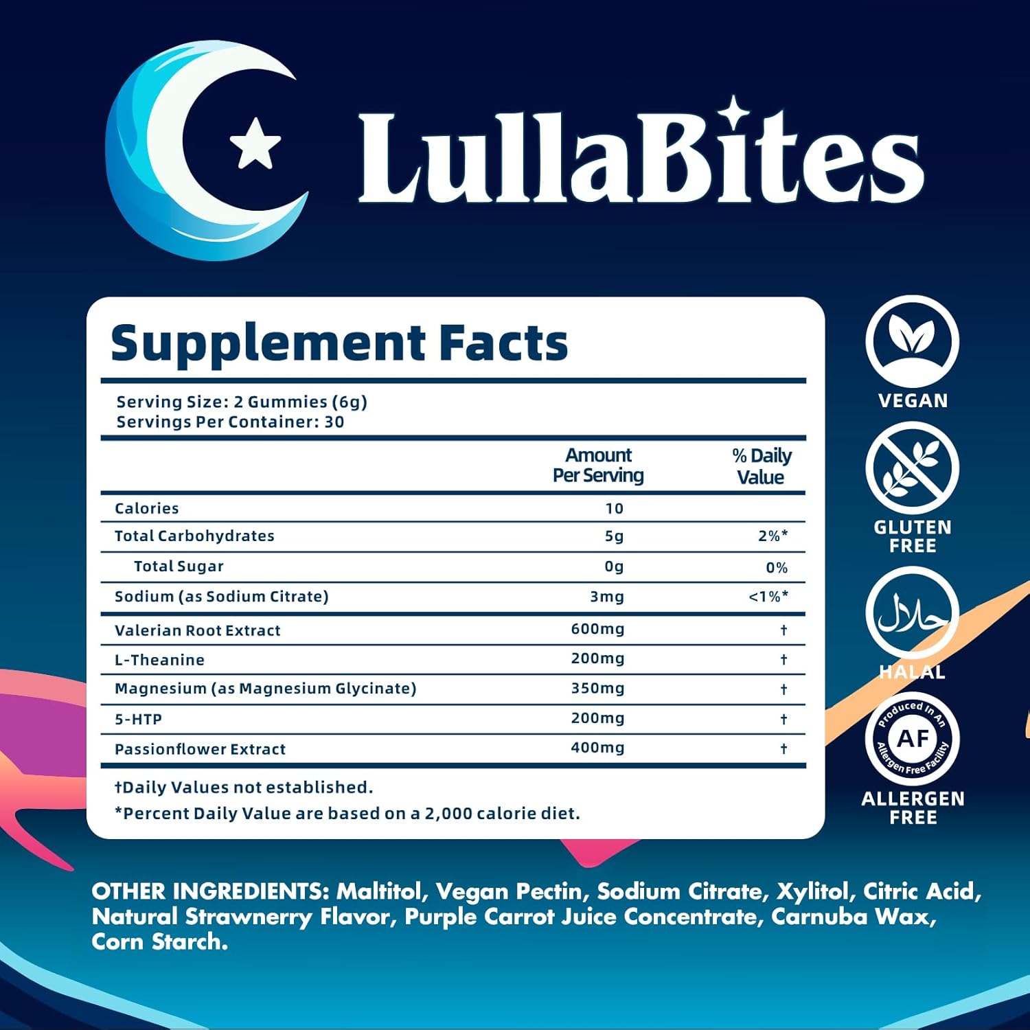 Natural Sleep gomitas - LullaBites