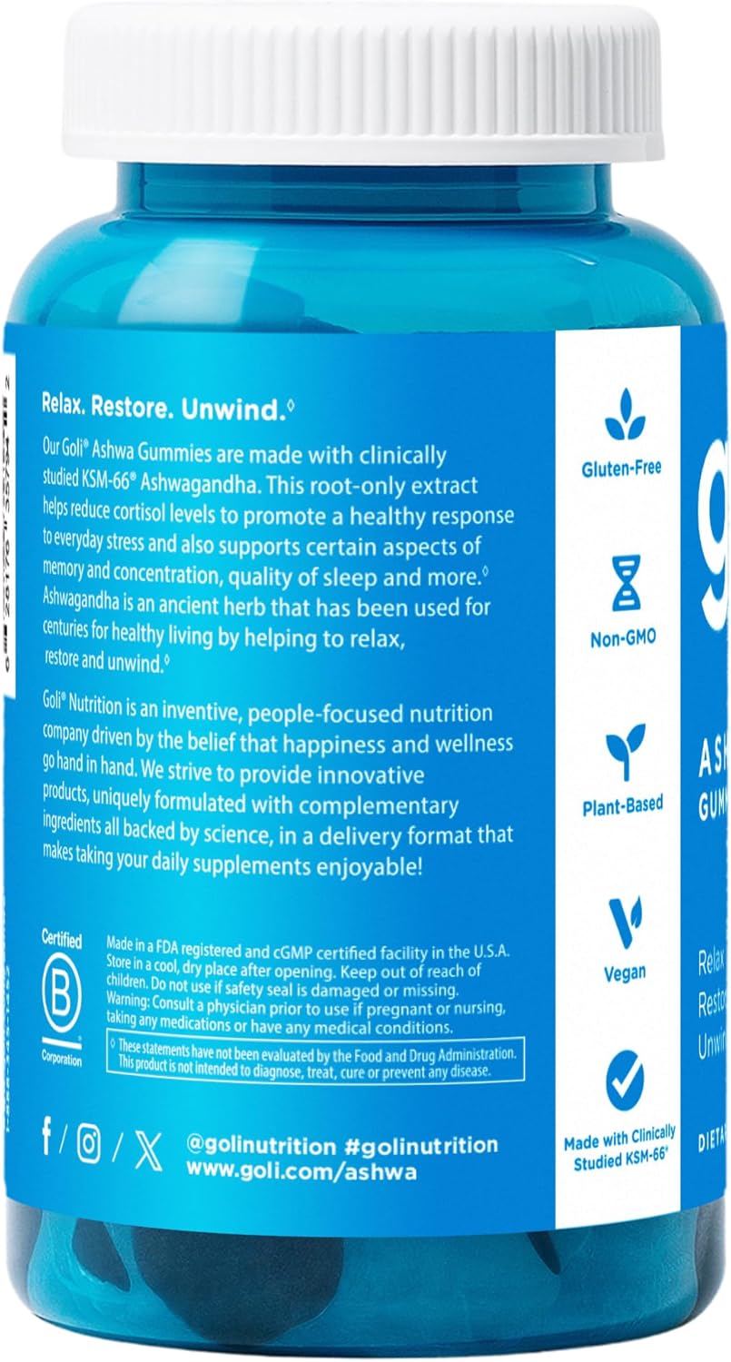 Gomitas de Ashwagandha Goli® (1 pack) - Goli ⚡