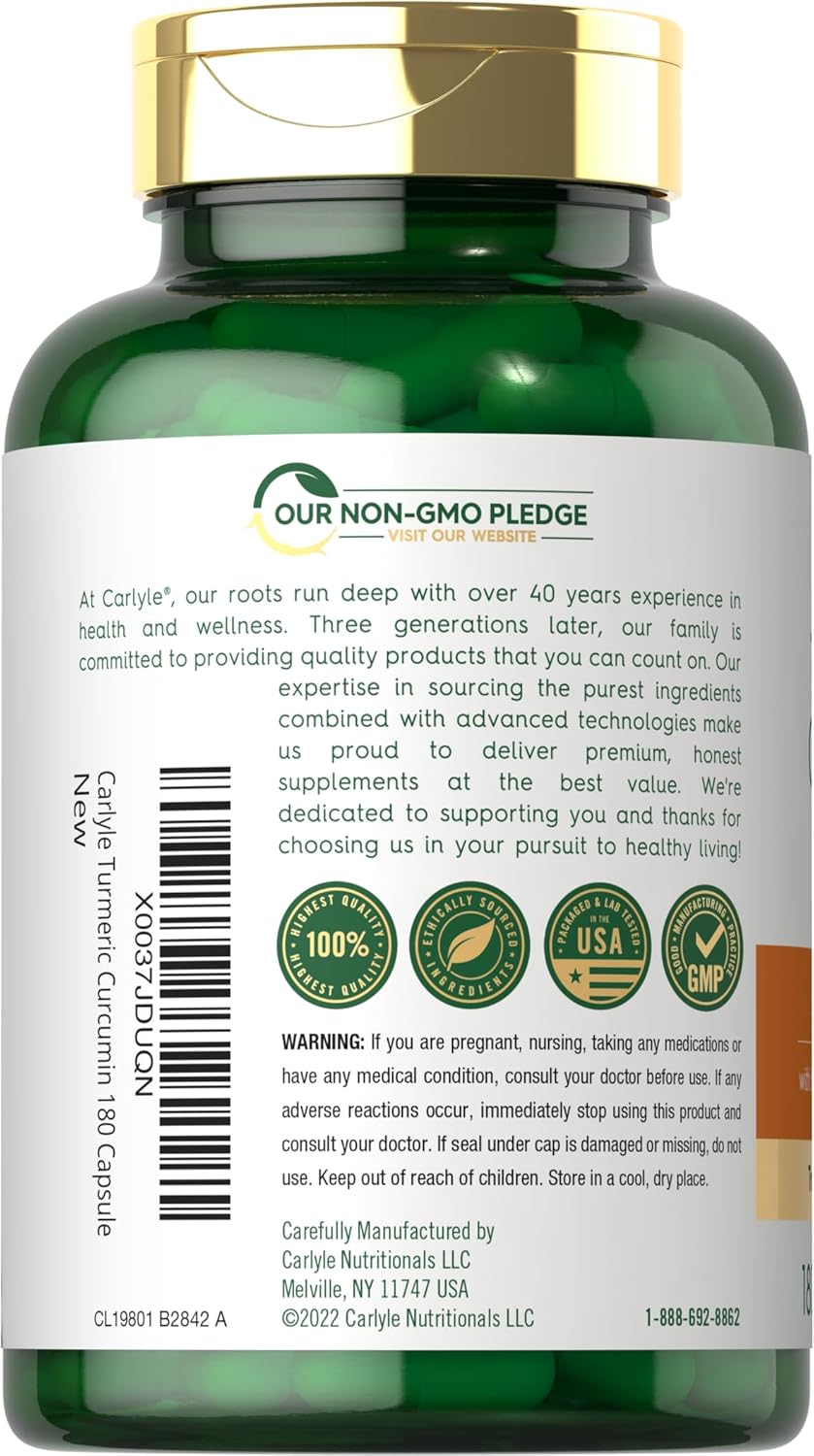 Curcumina 500 mg - Carlyle