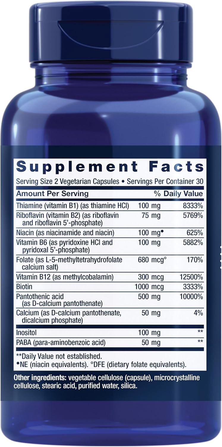 Complejo B-Completo Activo – Life Extension