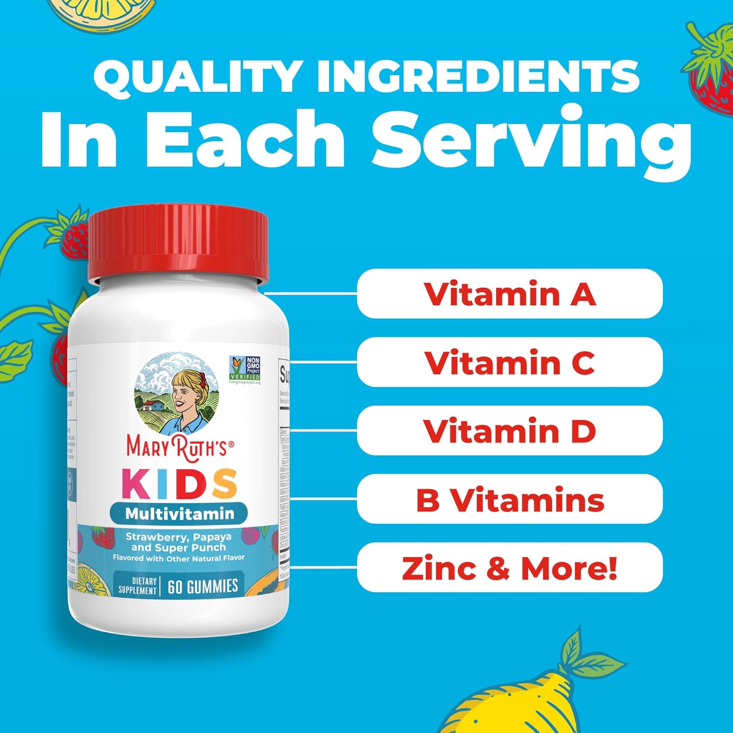Kids Multivitamin Gummies  - Mary Ruth's