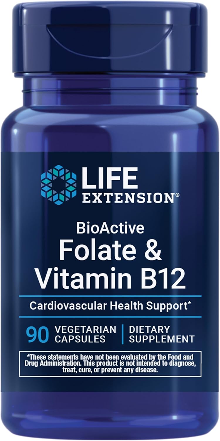 Folate & Vitamina B12 - Life Extension