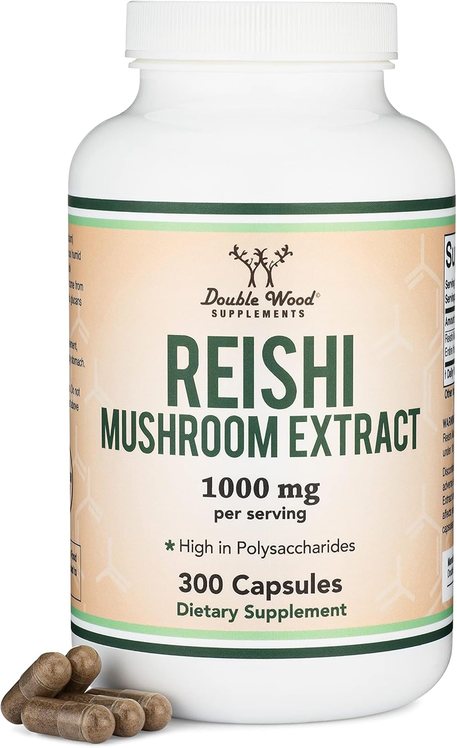 Reishi Mushroom Extract - Double Wood