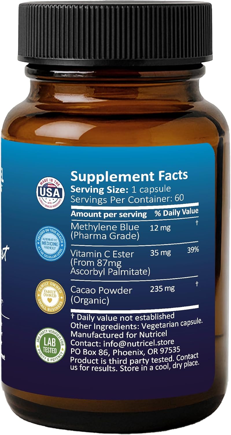 Azul de Metileno en Capsulas - Nutricel