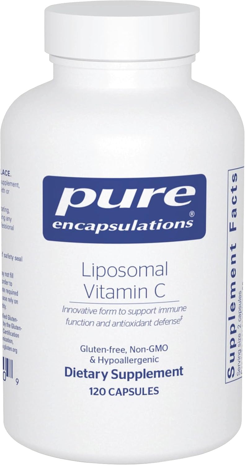 Vitamina C Liposomal 500 mg por porción - Pure Encapsulations