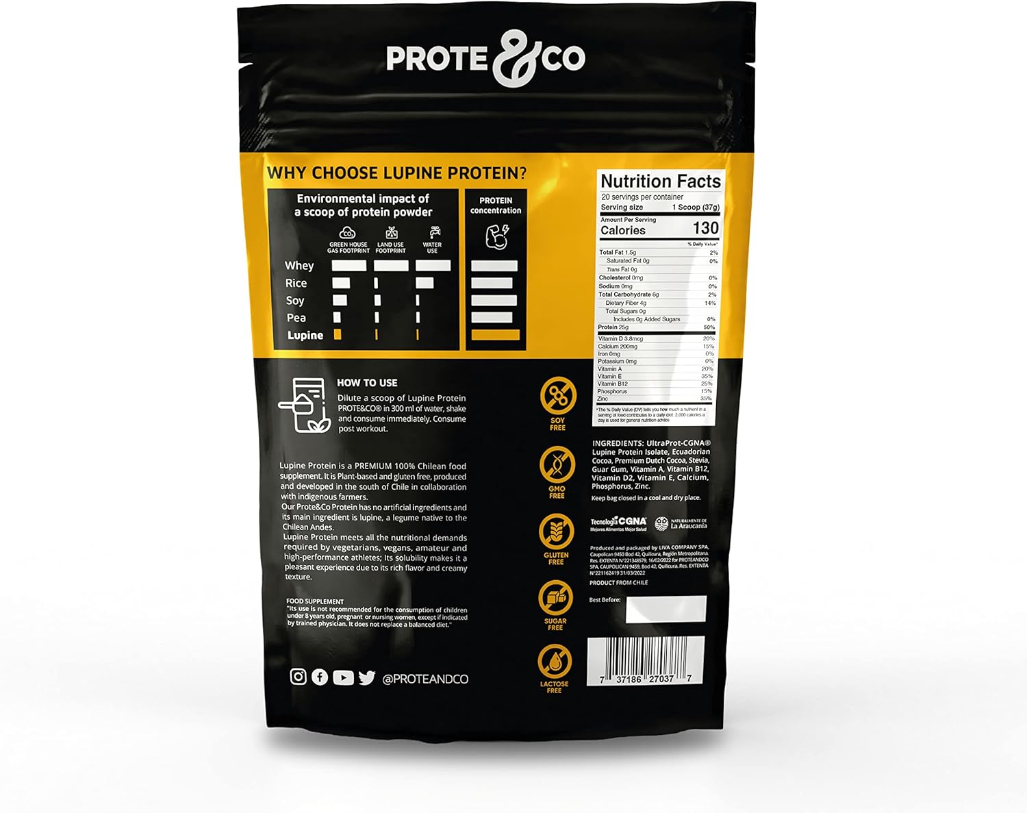 Lupine Protein - Prote & Co