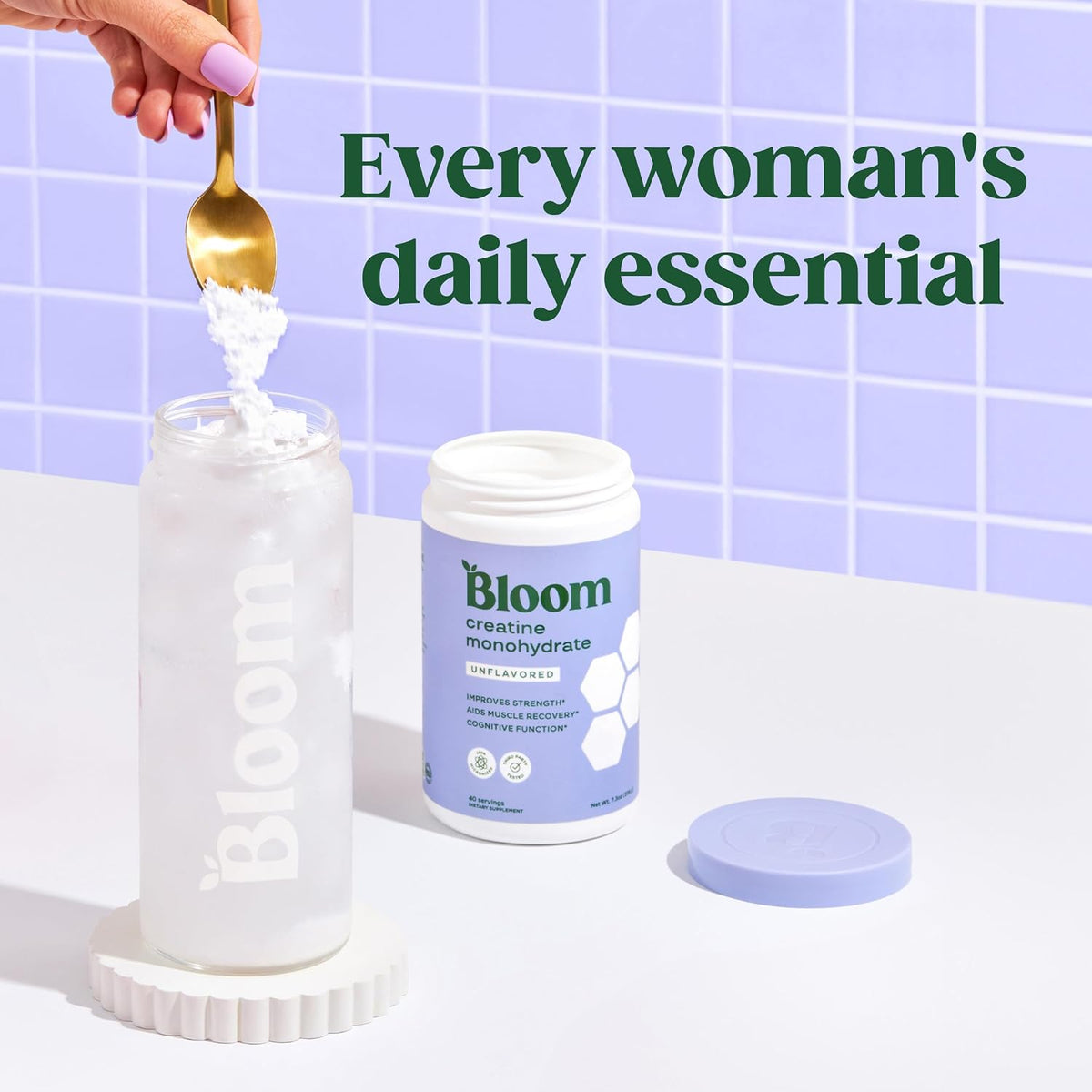 Monohidrato de Creatina - Bloom Nutrition