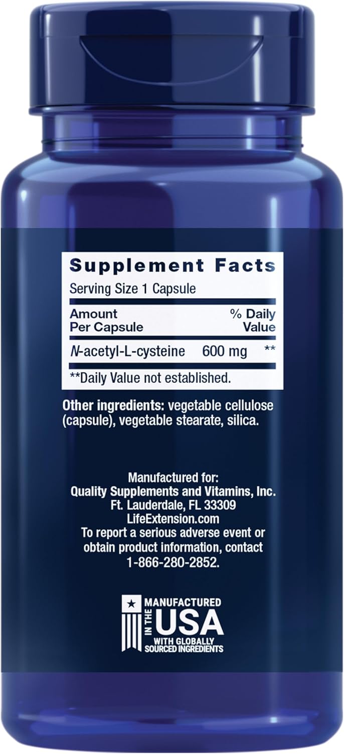 NAC 600mg – Life Extension