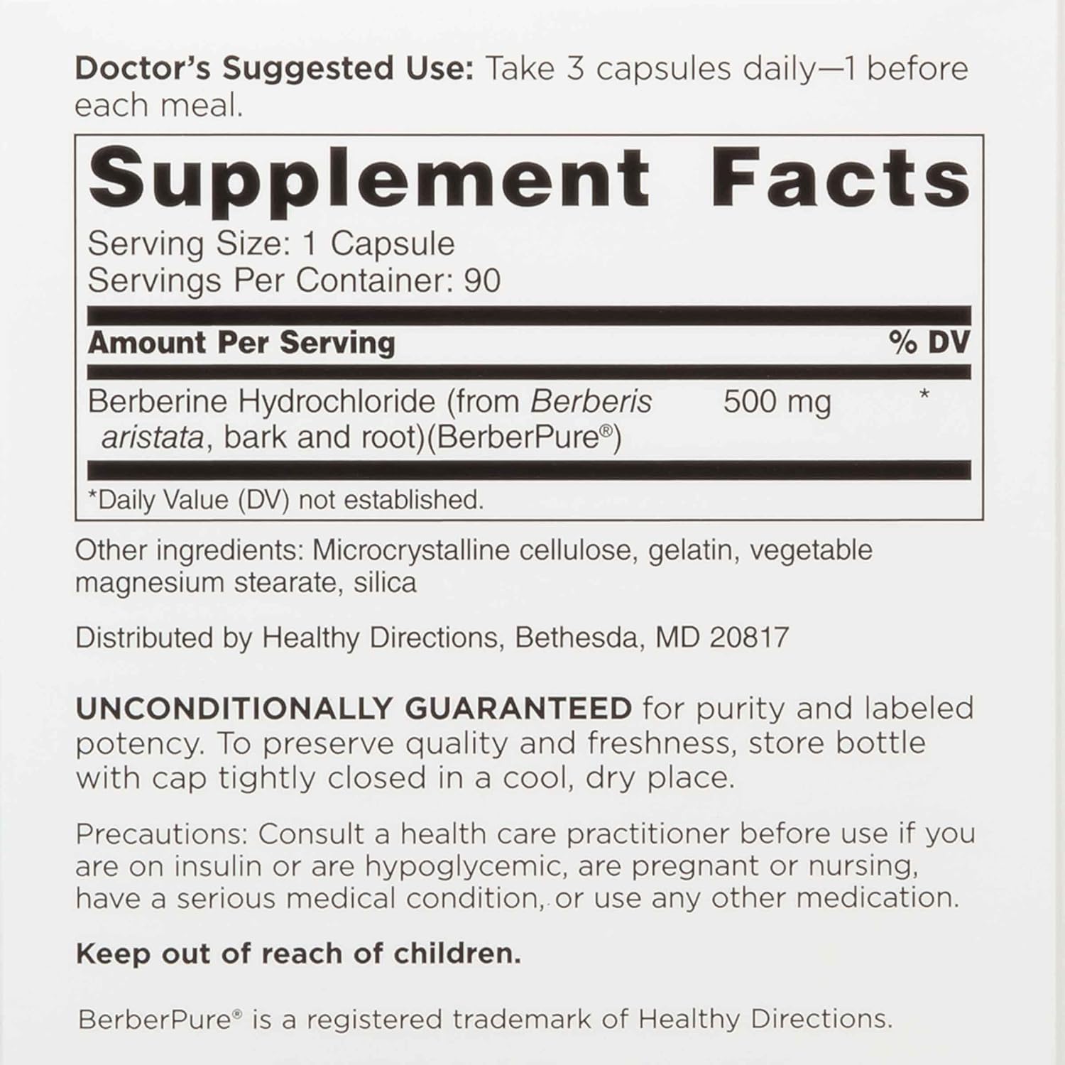 Berberina - Doctor's Preferred