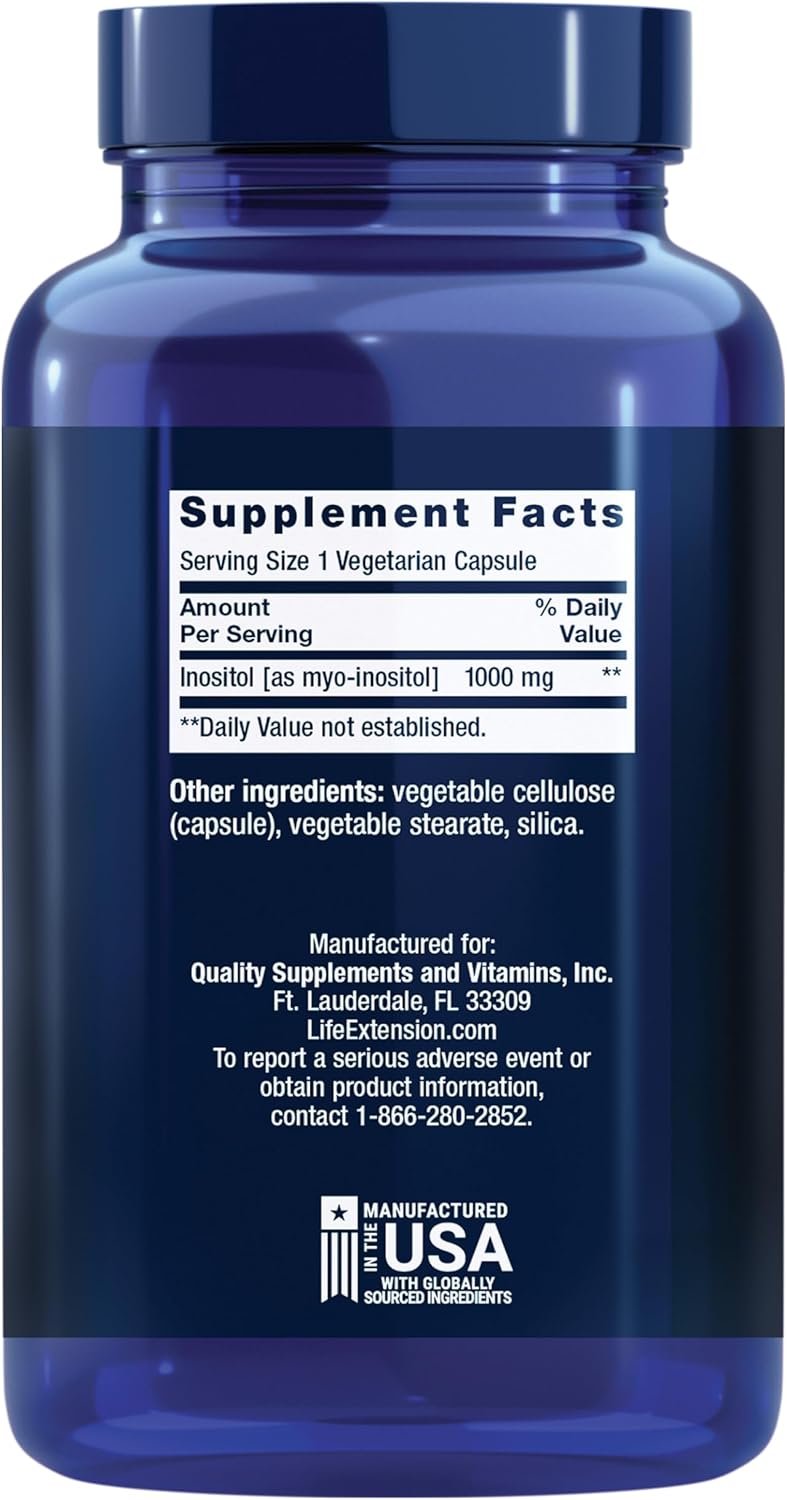 Inositol 1000mg - Life Extension
