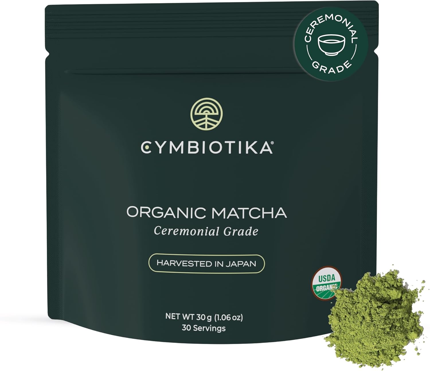 Matcha Orgánico en Polvo - CYMBIOTIKA ⚡